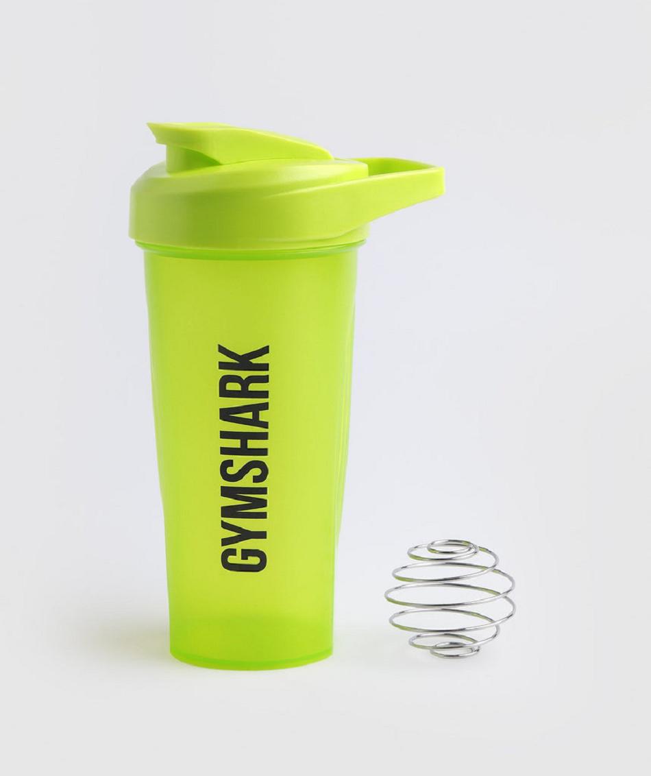 Botellas de Agua Gymshark 14oz Shaker Accessories Verdes Claro | MX_2760UZG