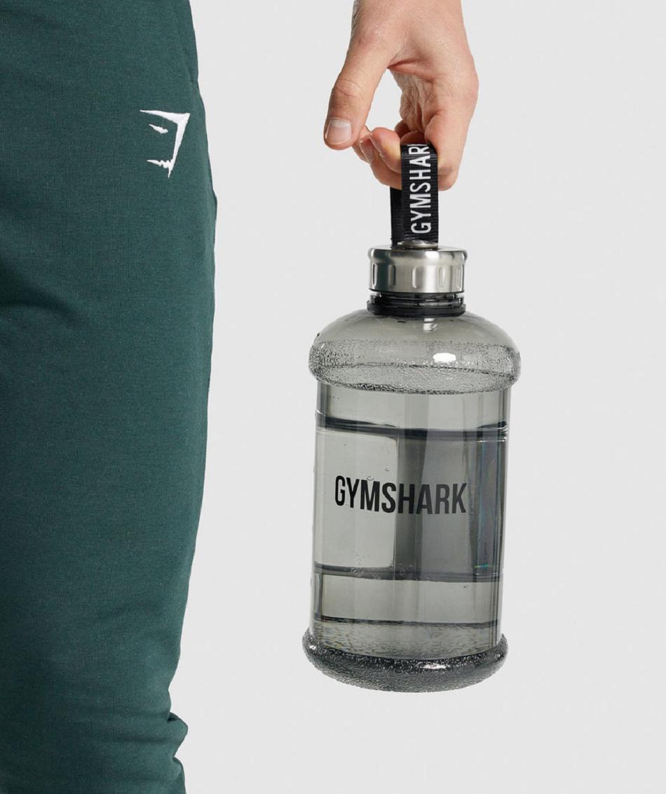 Botellas de Agua Gymshark 44oz Agua Accessories Negros | MX_2753MQZ