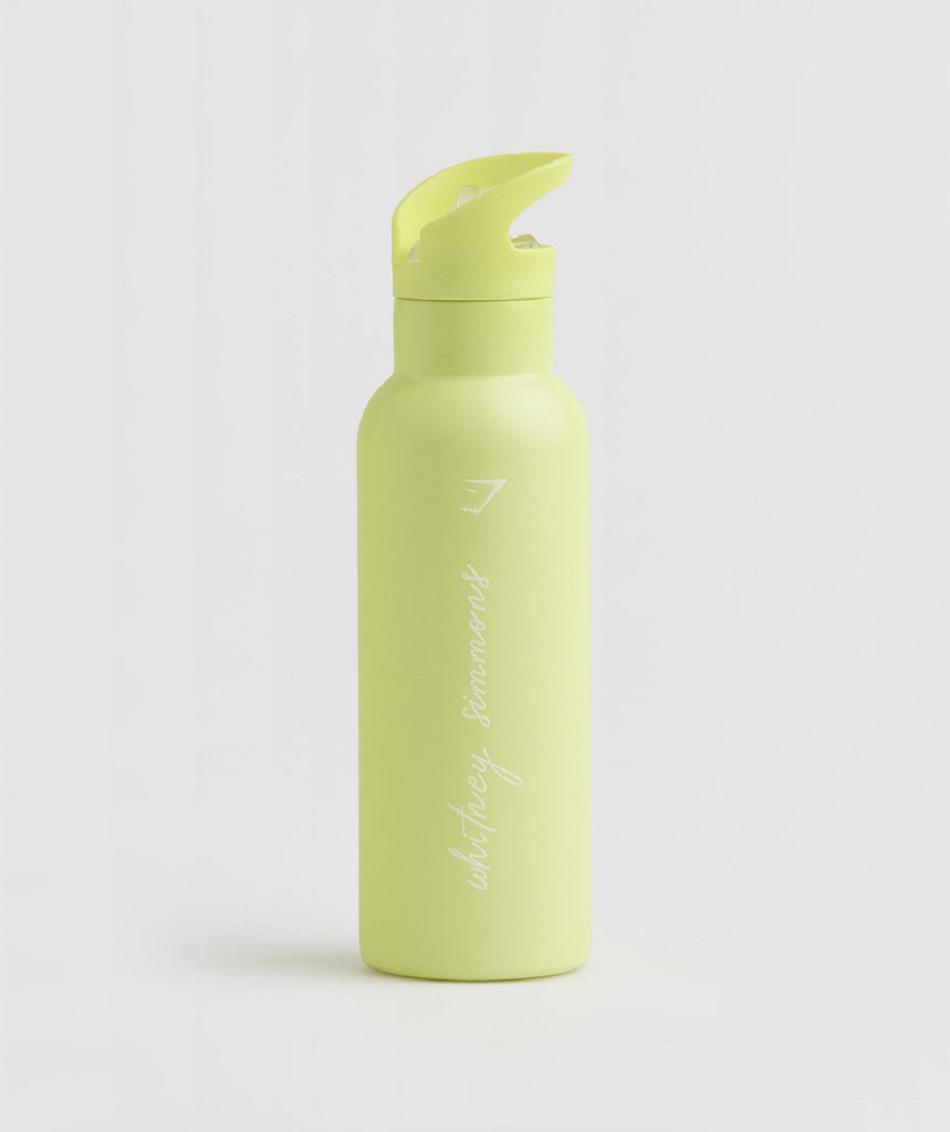 Botellas de Agua Gymshark Whitney Straw Accessories Verdes | MX_2750VRW