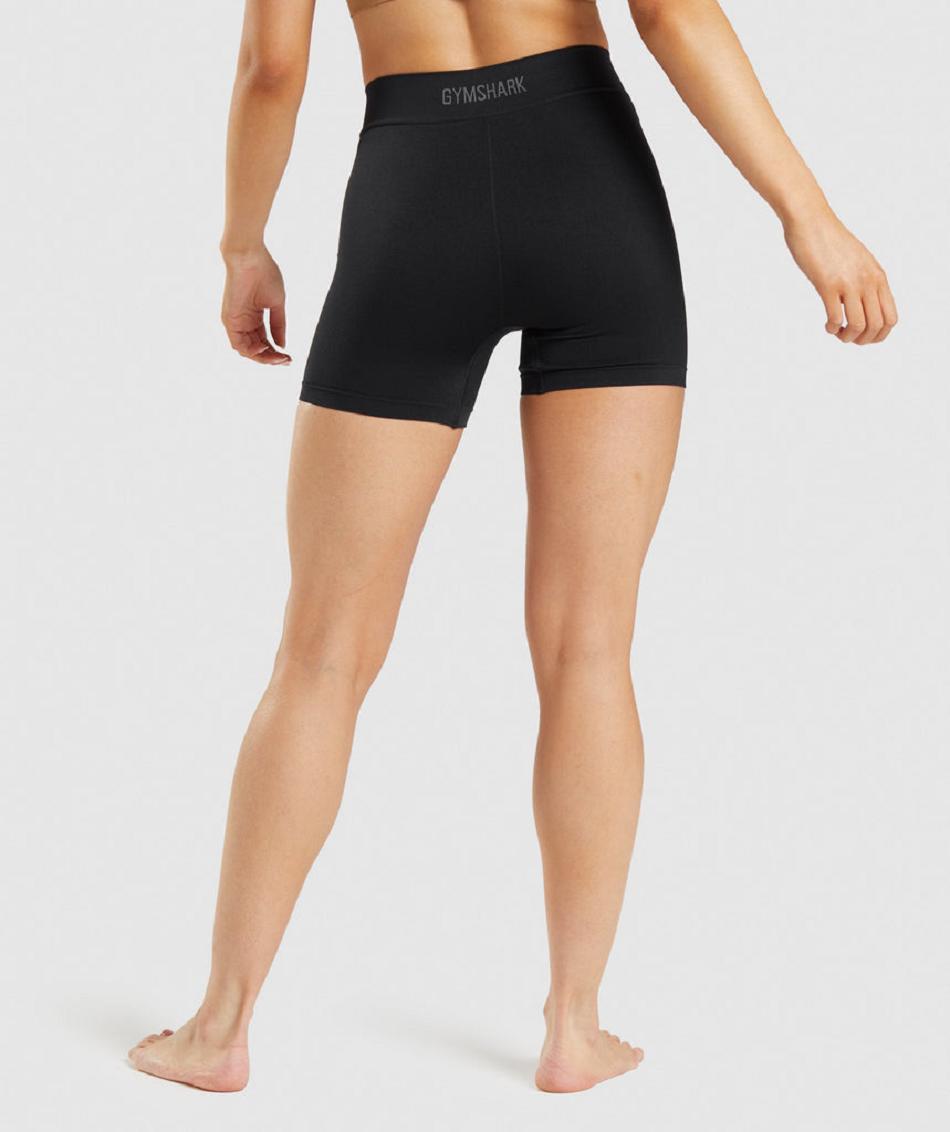 Boxer Gymshark Seamless Mujer Negros | MX_3931KOR