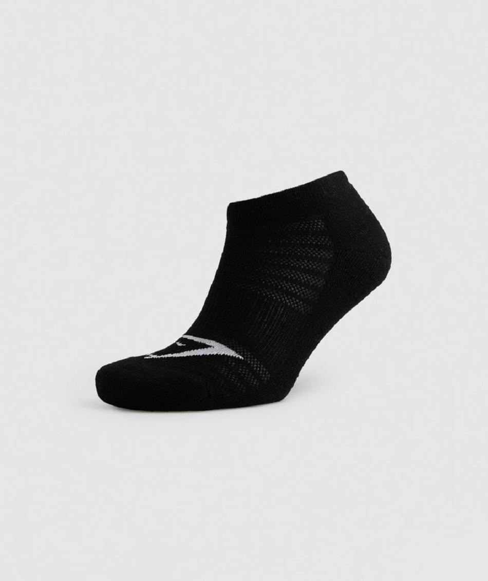 Calcetines Gymshark Ankle 3pk Mujer Blancos Grises Claro Negros | MX_4927FDN