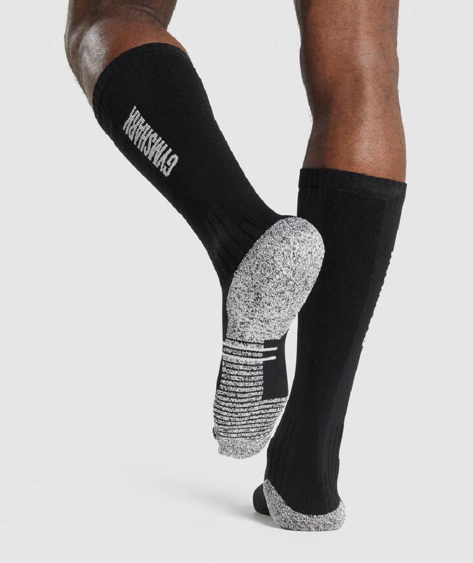 Calcetines Gymshark Weightlifting Accessories Negros | MX_2778BEX