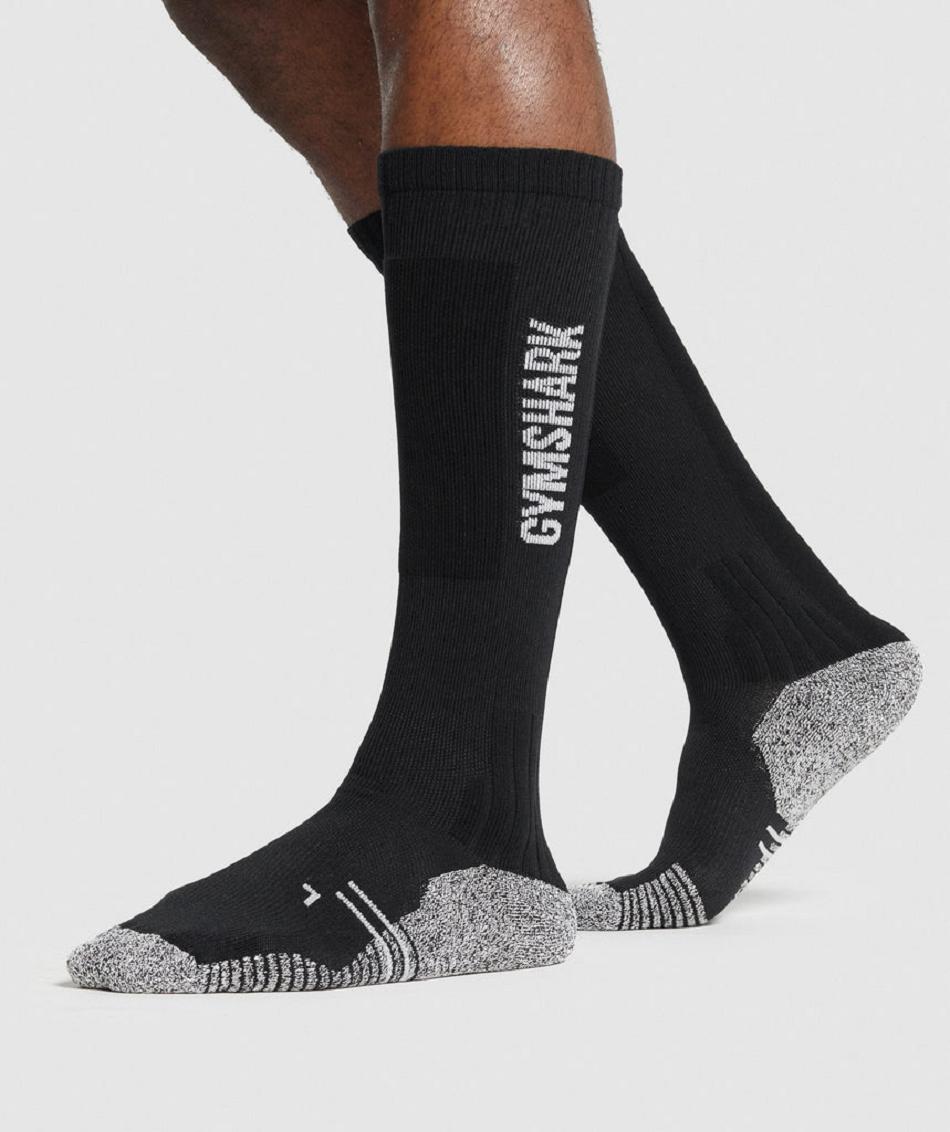 Calcetines Gymshark Weightlifting Accessories Negros | MX_2778BEX