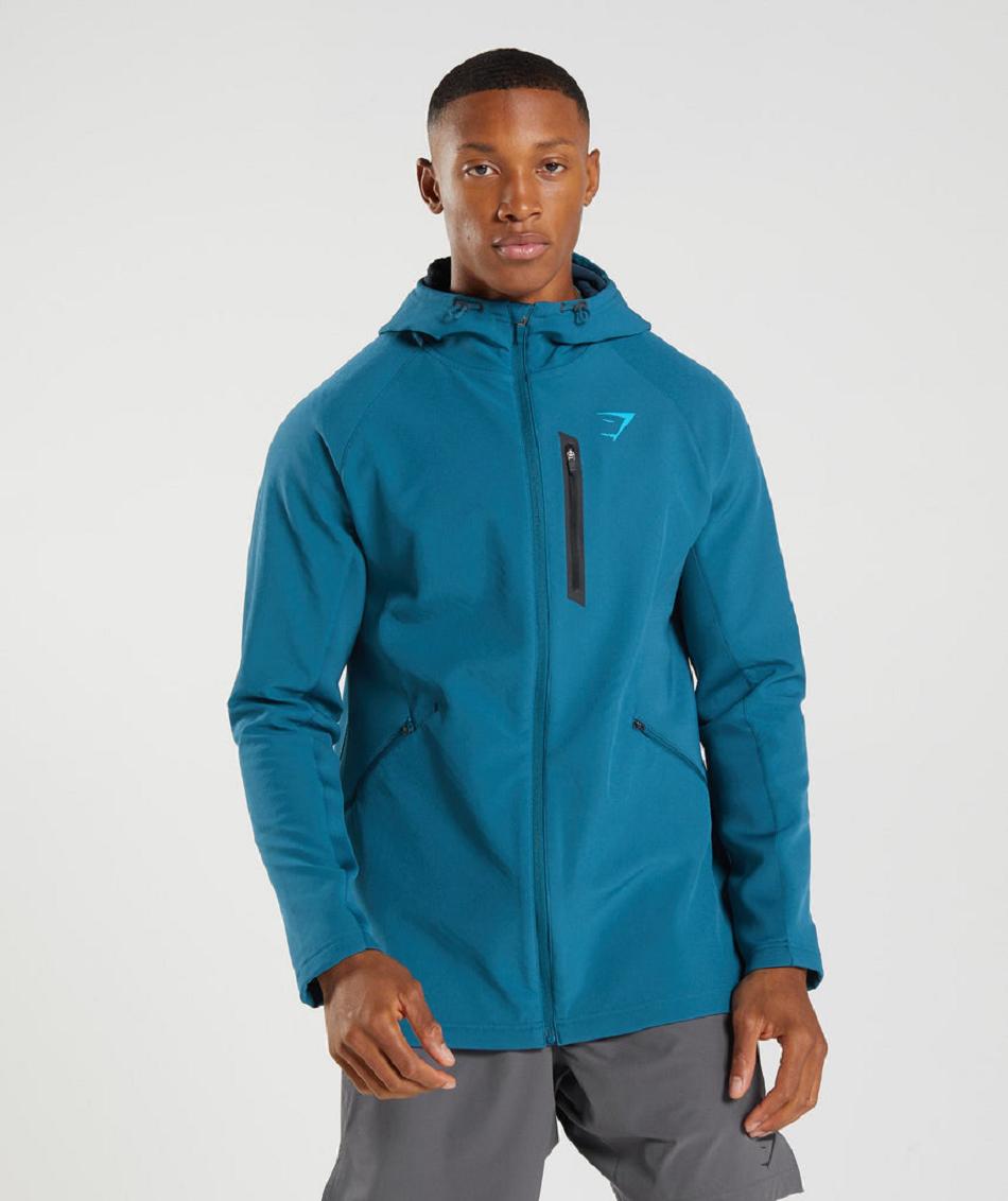 Chaquetas Gymshark Apex Hombre Azules | MX_3436KOR