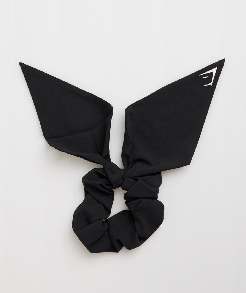 Equipo Gymshark Bow Scrunchie Mujer Negros | MX_4990ZUT