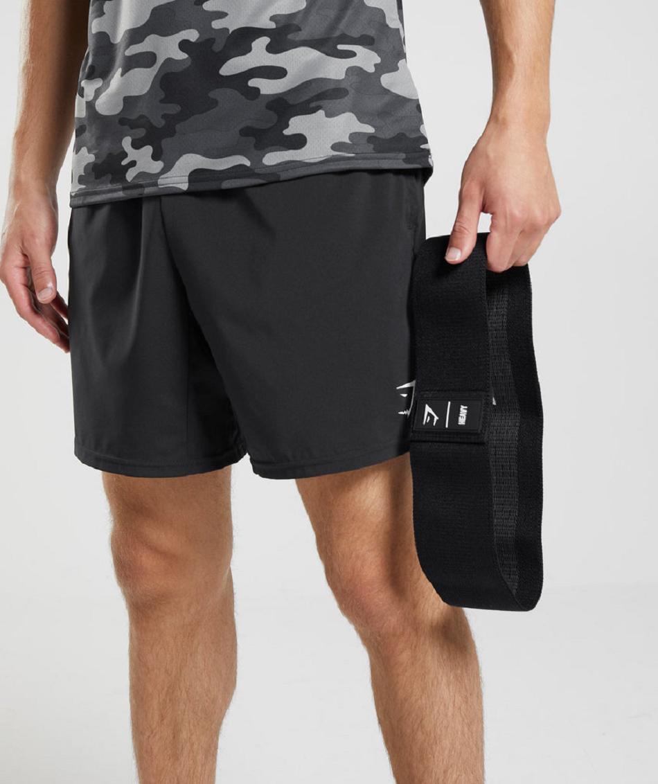 Equipo Gymshark Heavy Glute Band Hombre Negros | MX_3846SGL