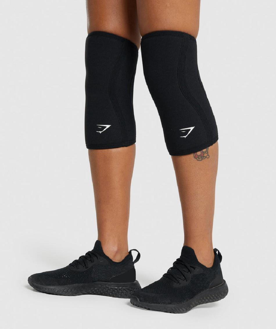 Equipo Gymshark Knee Sleeve 5mm Mujer Negros | MX_5007SGL