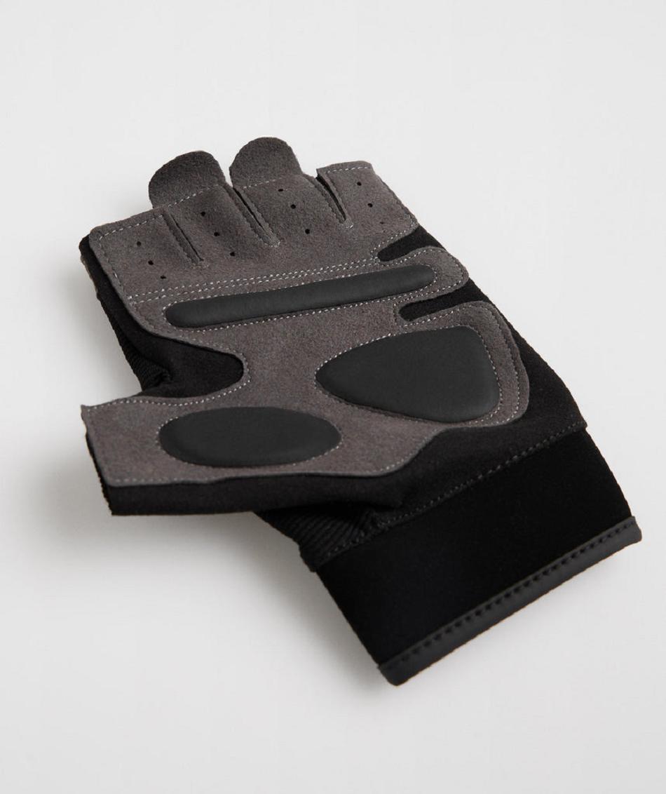 Equipo Gymshark Legacy Lifting Gloves Hombre Negros | MX_3854ZUT