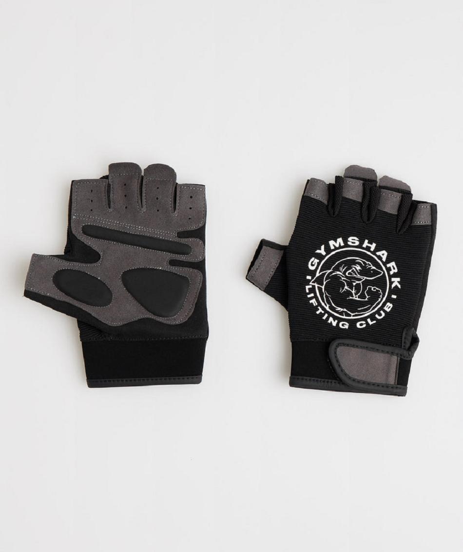 Equipo Gymshark Legacy Lifting Gloves Hombre Negros | MX_3854ZUT