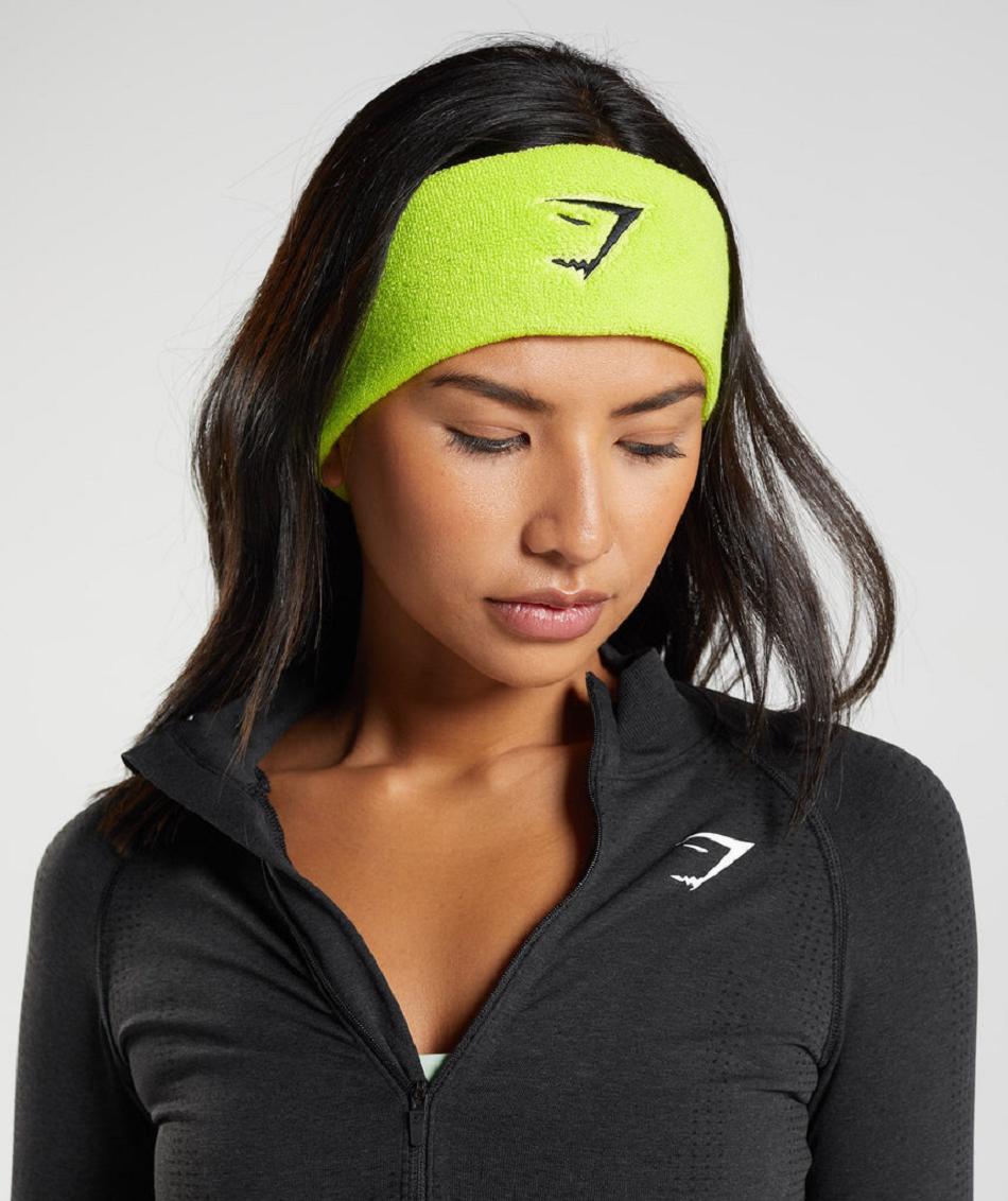 Equipo Gymshark Sharkhead Headband Hombre Verdes | MX_3840DFM