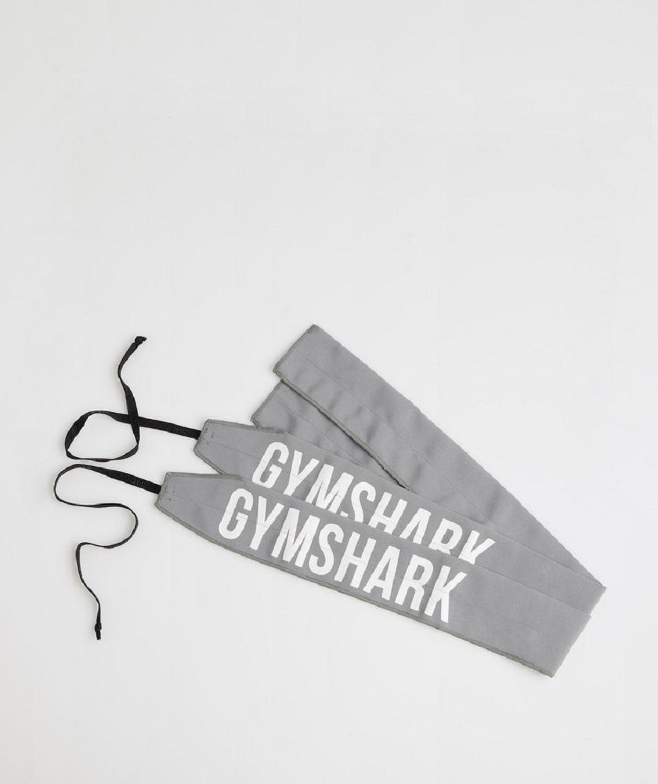 Equipo Gymshark Wrist Straps Self Tie Accessories Grises | MX_2868NWY