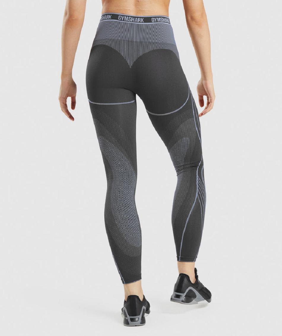 Leggins Gymshark Apex Seamless High Rise Mujer Negros Grises Lavanda Azules | MX_4800SGL