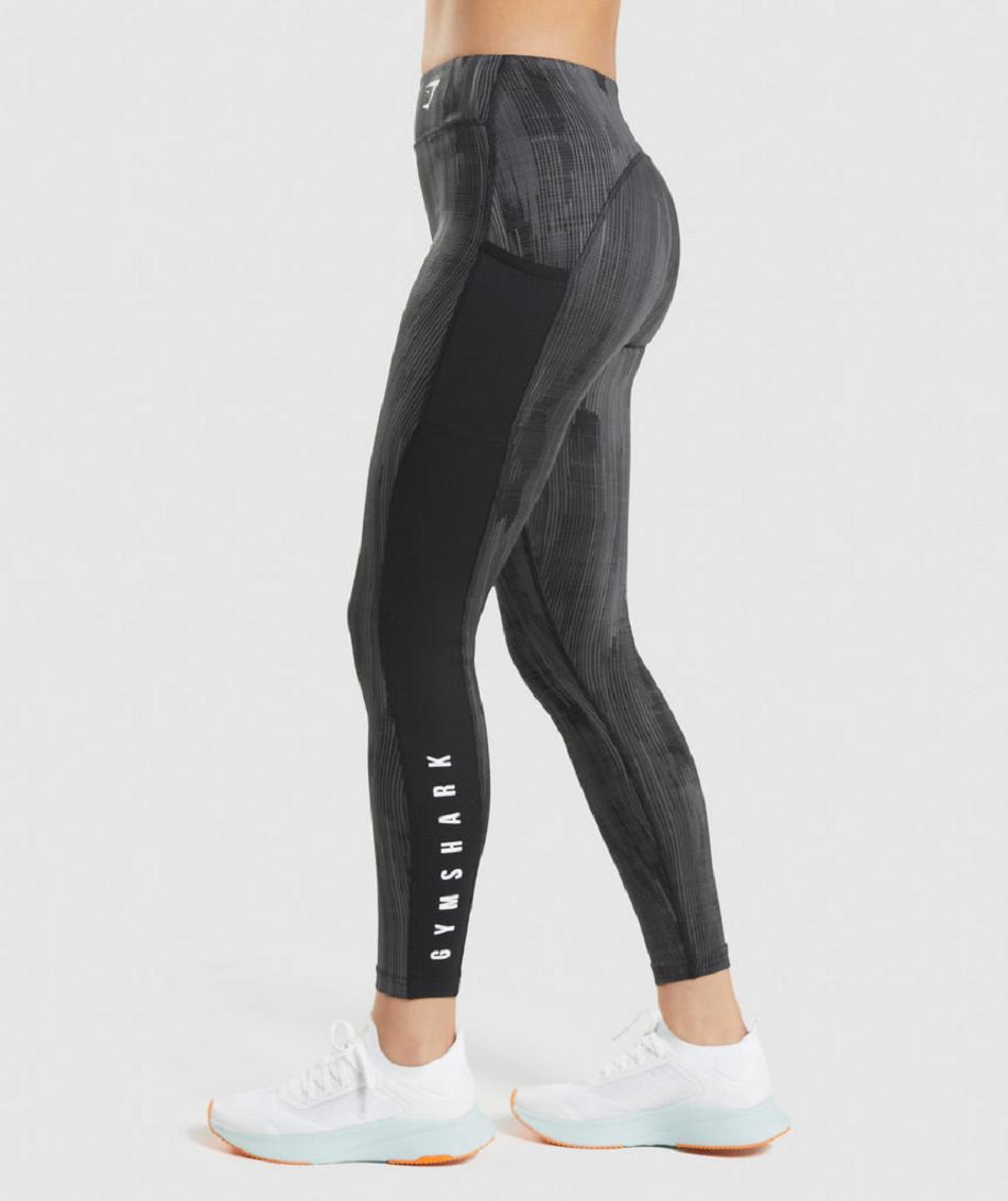 Leggins Gymshark Deporte Mujer Negros | MX_4732FDN