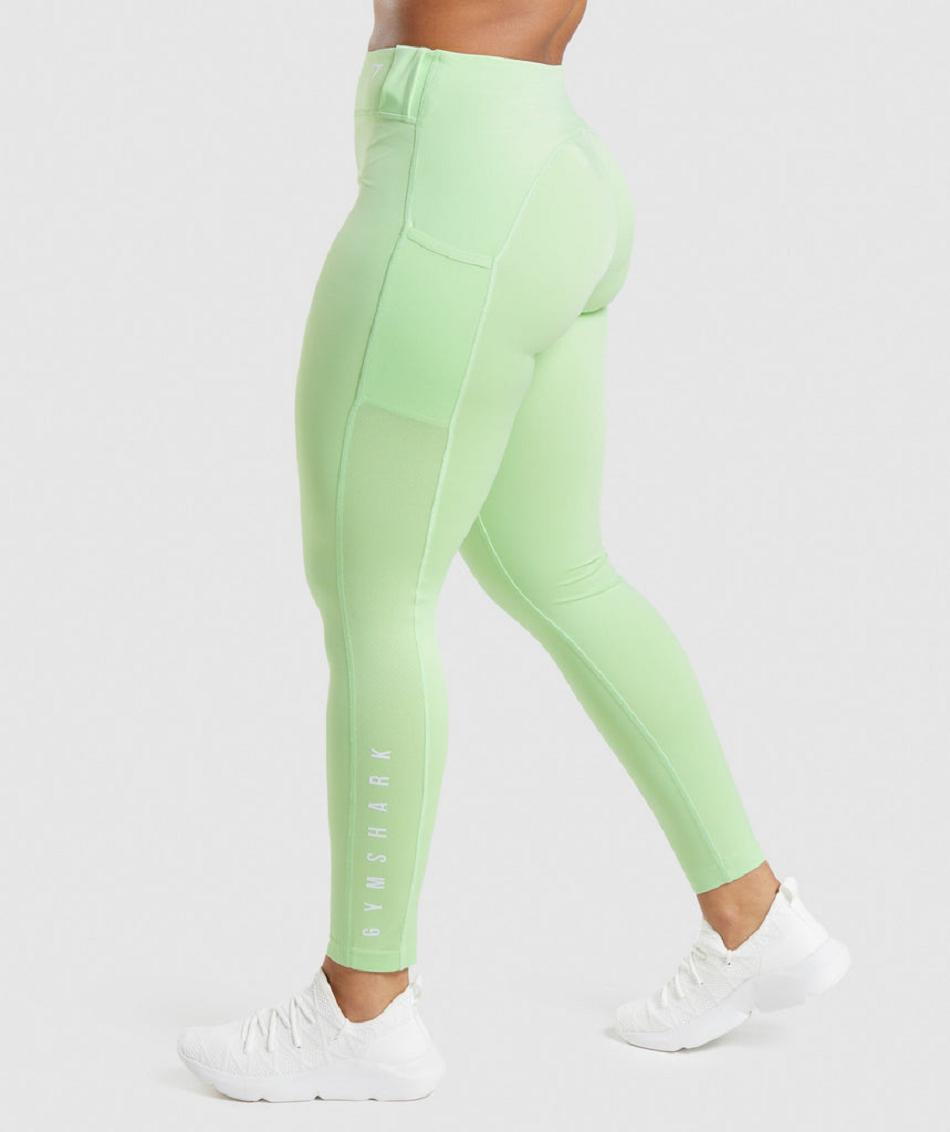 Leggins Gymshark Deporte Mujer Verdes | MX_4728JPQ