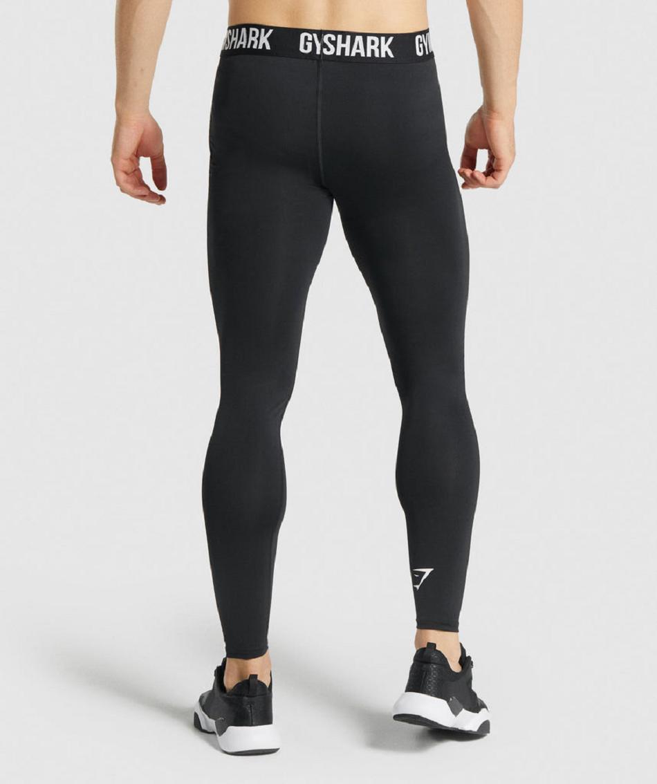 Leggins Gymshark Element Hombre Negros | MX_2958KOR