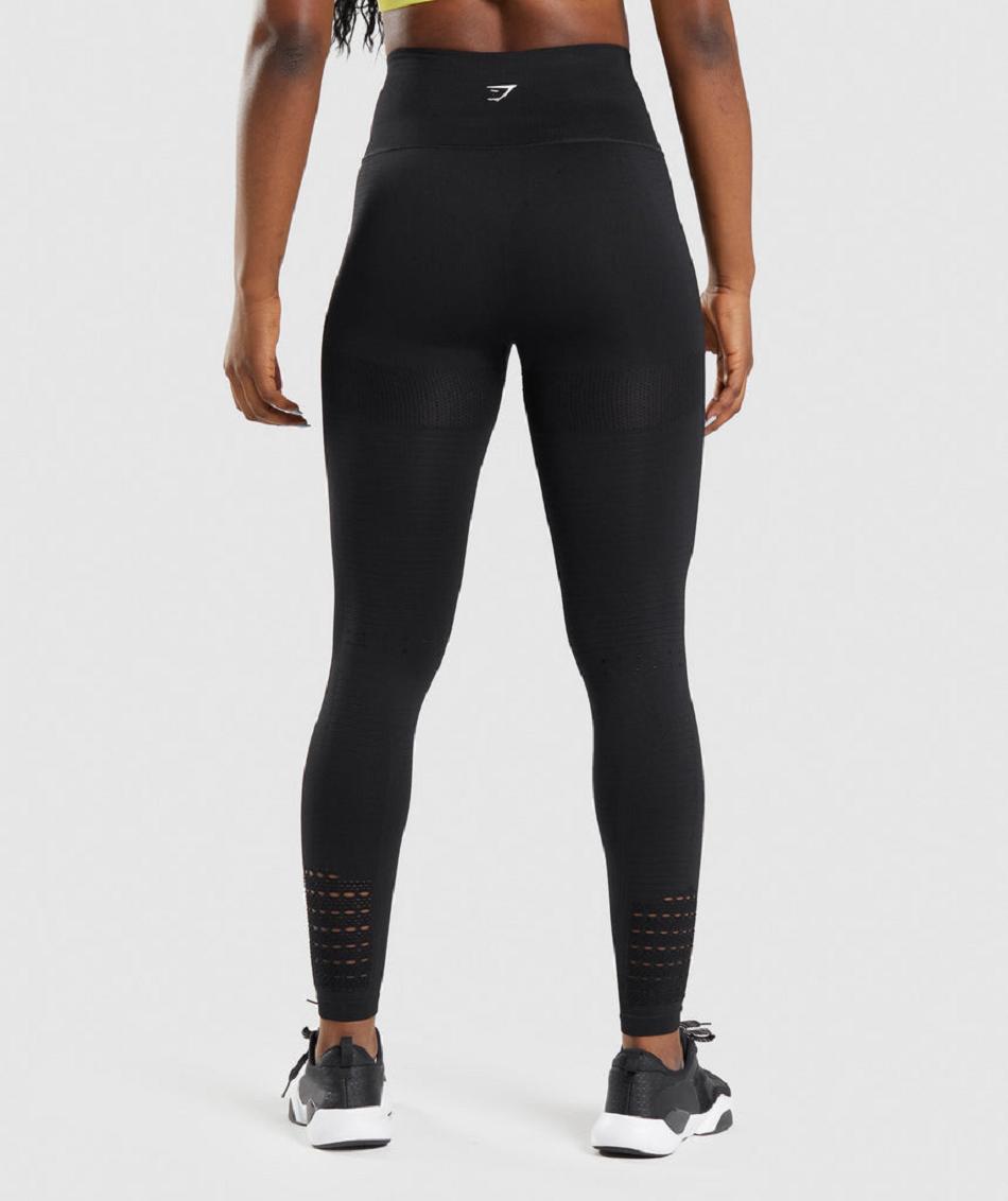 Leggins Gymshark Energy Seamless Mujer Negros | MX_4742BEX