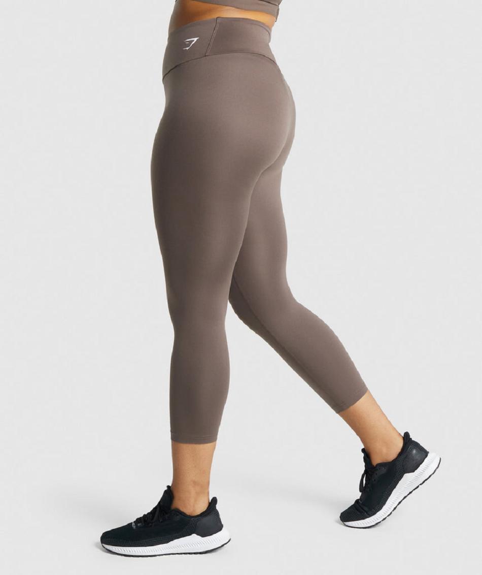 Leggins Gymshark Entrenamiento 7/8 Mujer Marrom | MX_4730SGL