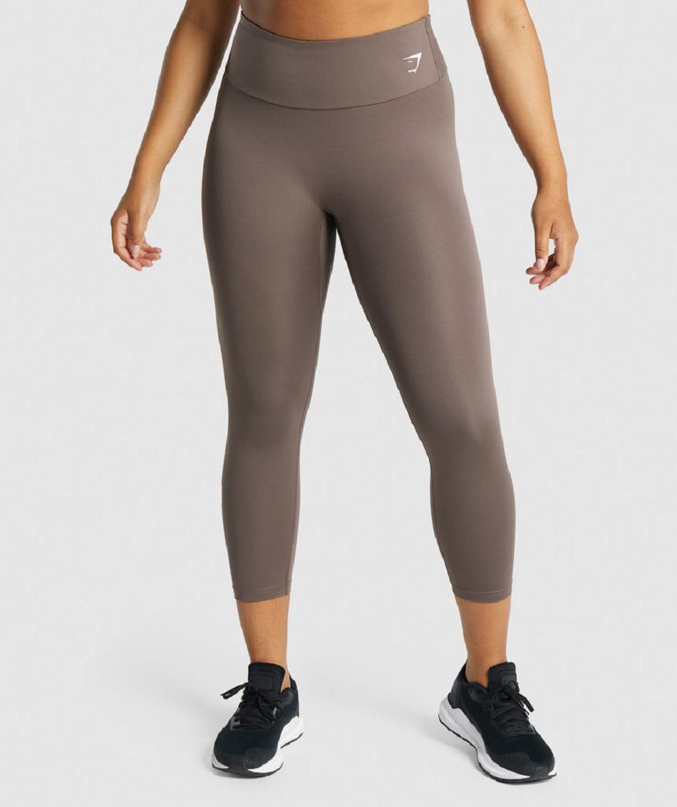 Leggins Gymshark Entrenamiento 7/8 Mujer Marrom | MX_4730SGL