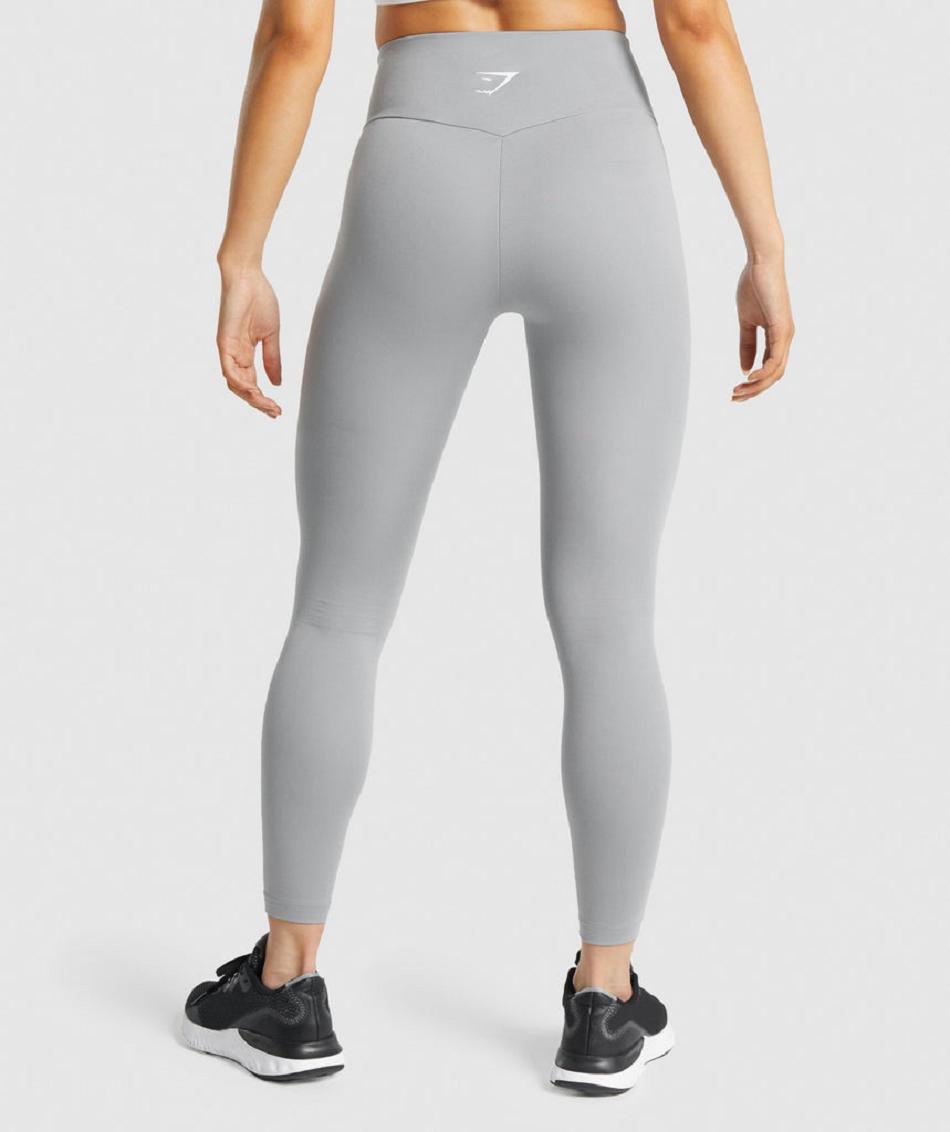 Leggins Gymshark Entrenamiento Mujer Grises | MX_4749TCE