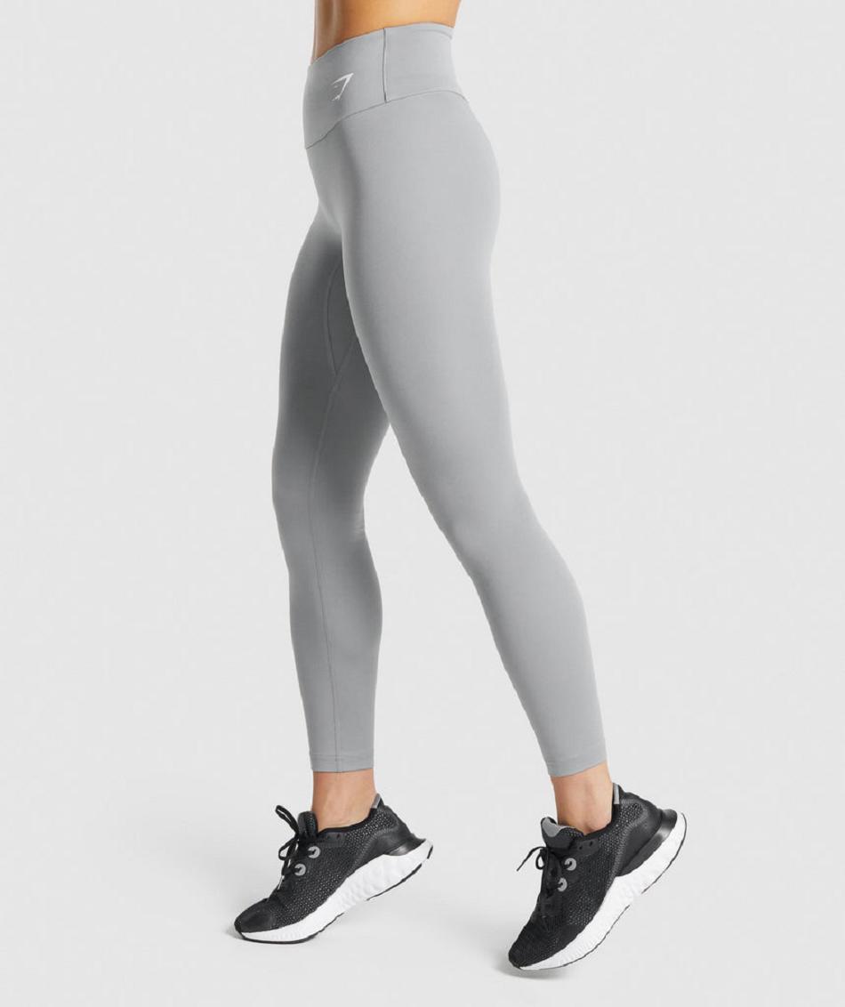 Leggins Gymshark Entrenamiento Mujer Grises | MX_4749TCE