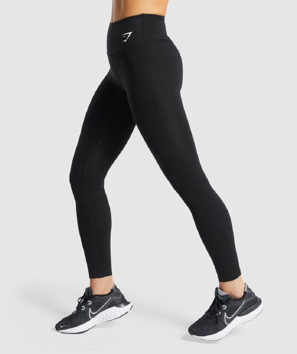 Leggins Gymshark Entrenamiento Mujer Negros | MX_4822QMA