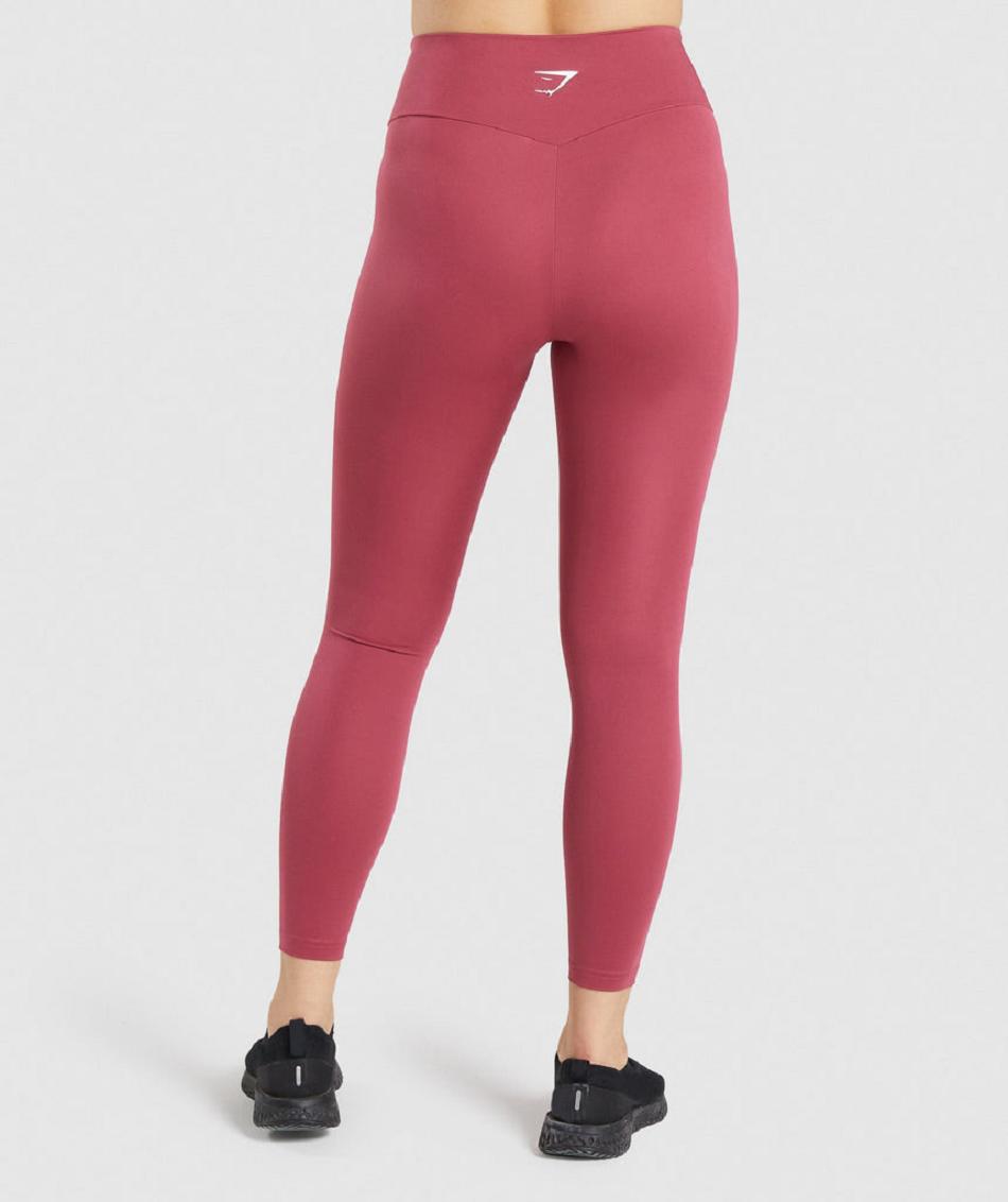 Leggins Gymshark Entrenamiento Mujer Rosas | MX_4747EBC