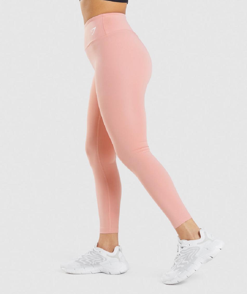 Leggins Gymshark Entrenamiento Mujer Rosas | MX_4814LIS