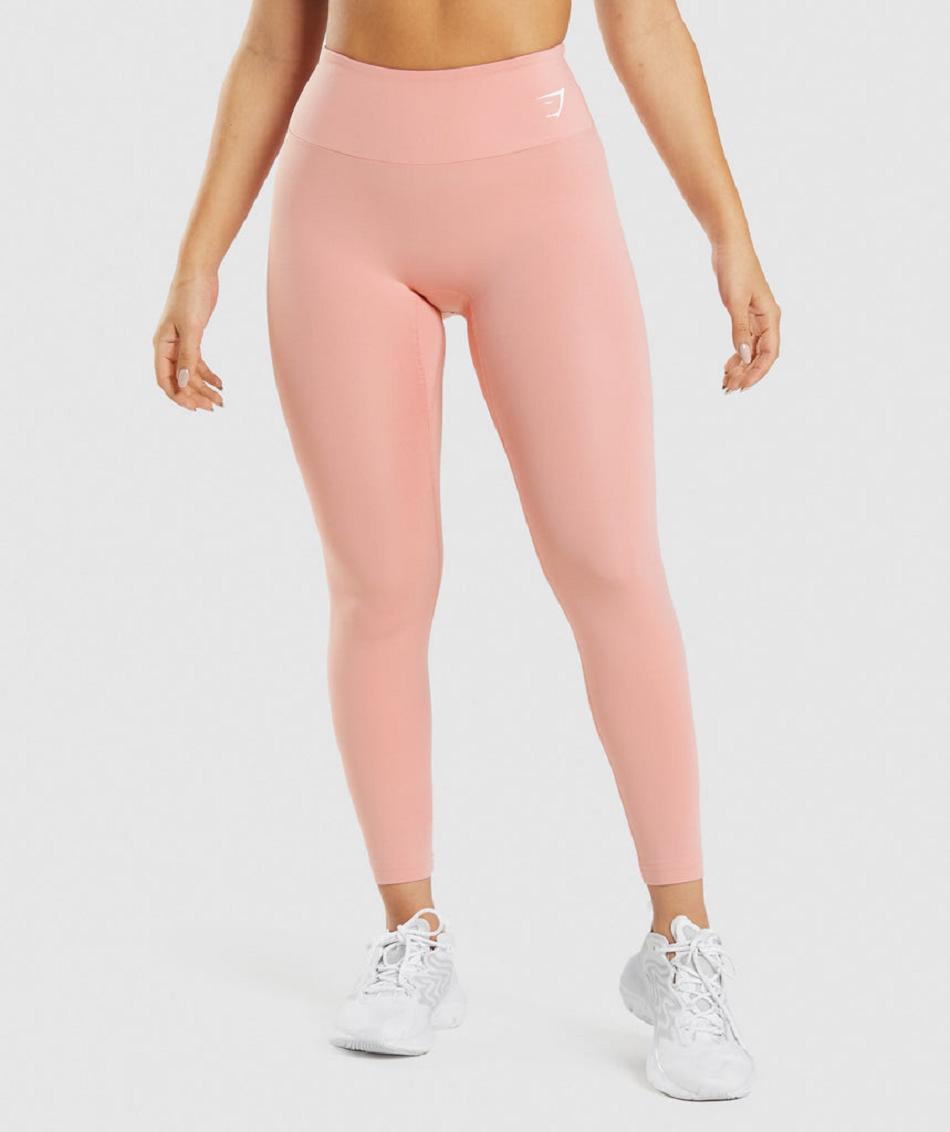 Leggins Gymshark Entrenamiento Mujer Rosas | MX_4814LIS