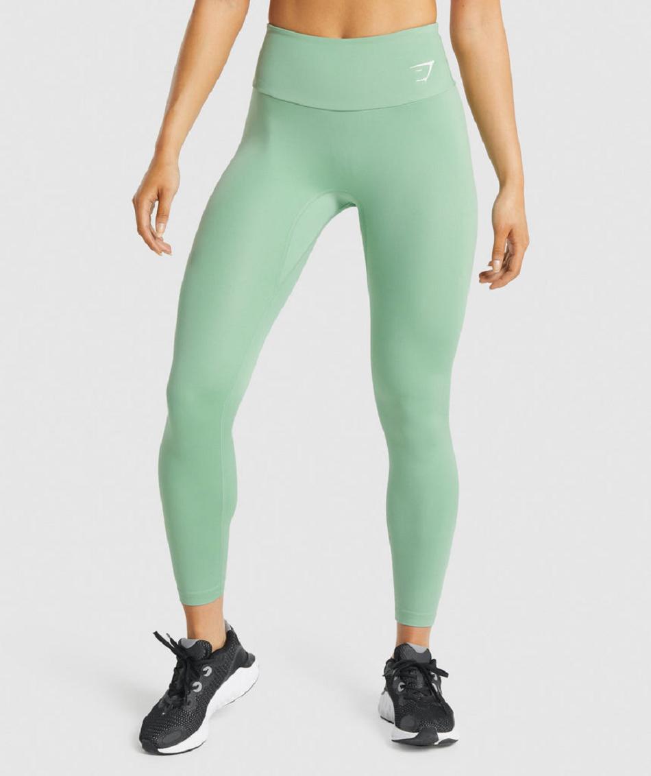 Leggins Gymshark Entrenamiento Mujer Verdes | MX_4764LIS