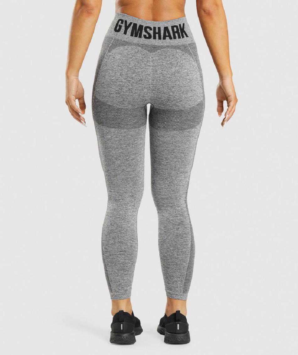 Leggins Gymshark Flex High Waisted Mujer Grises | MX_4795NWY