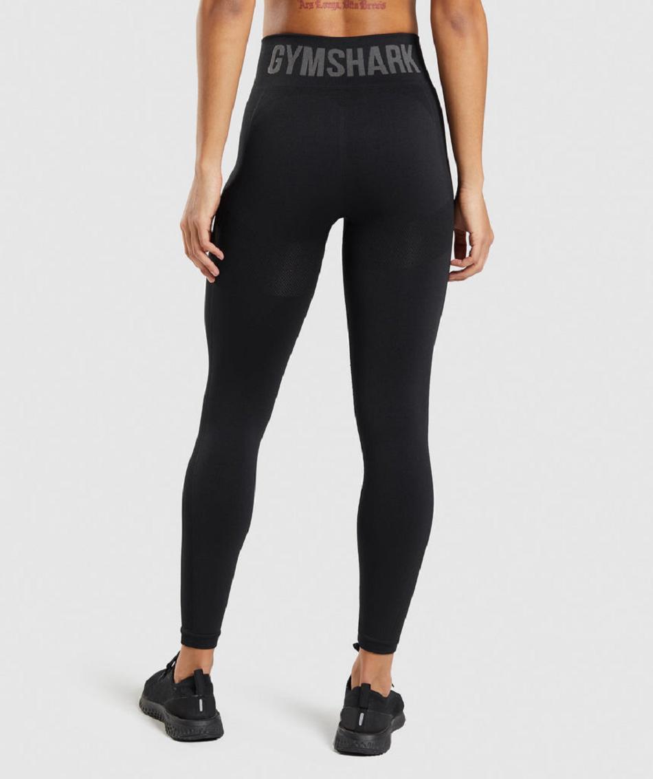 Leggins Gymshark Flex High Waisted Mujer Negros | MX_4806AHK