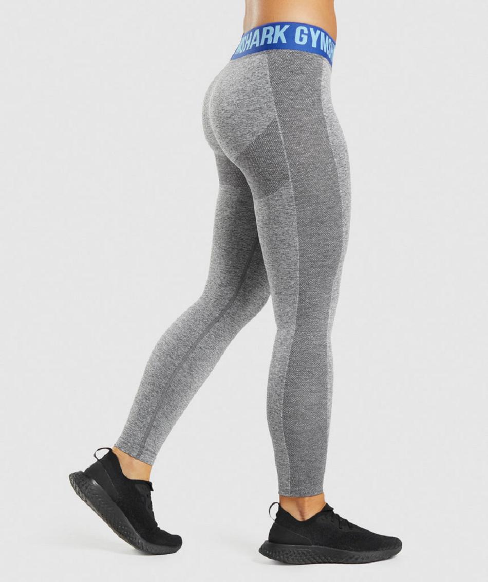 Leggins Gymshark Flex Low Rise Mujer Grises | MX_4763KOR