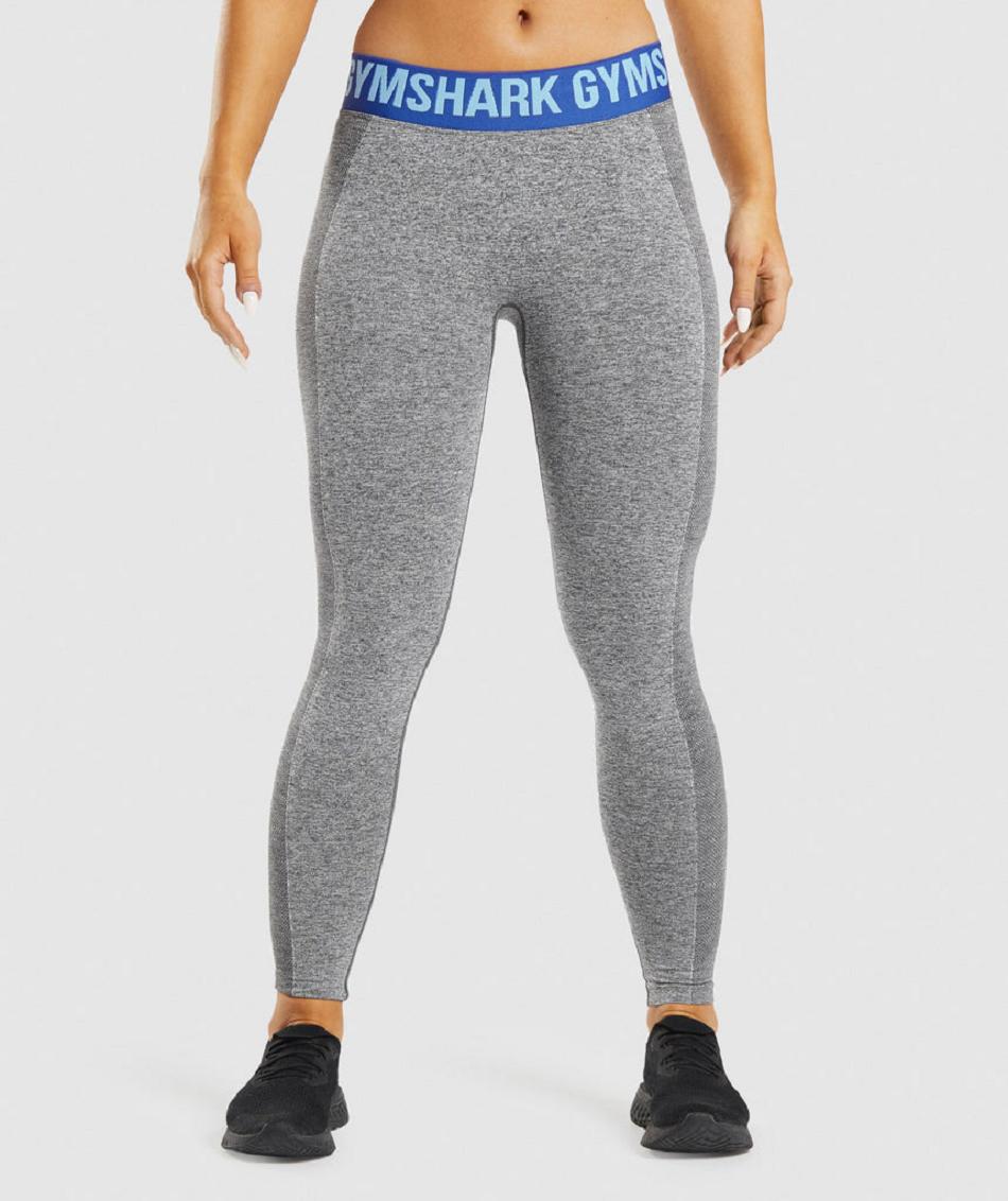 Leggins Gymshark Flex Low Rise Mujer Grises | MX_4763KOR