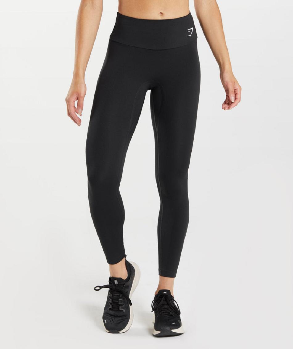 Leggins Gymshark Fraction Mujer Negros Blancos | MX_4832SGL