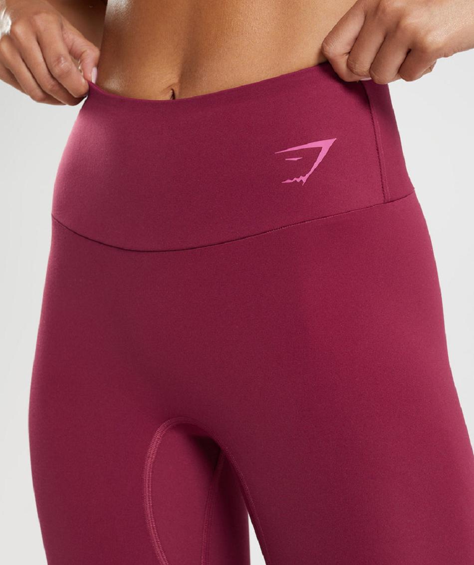 Leggins Gymshark Graphics Fraction Mujer Rosas | MX_4810GSO