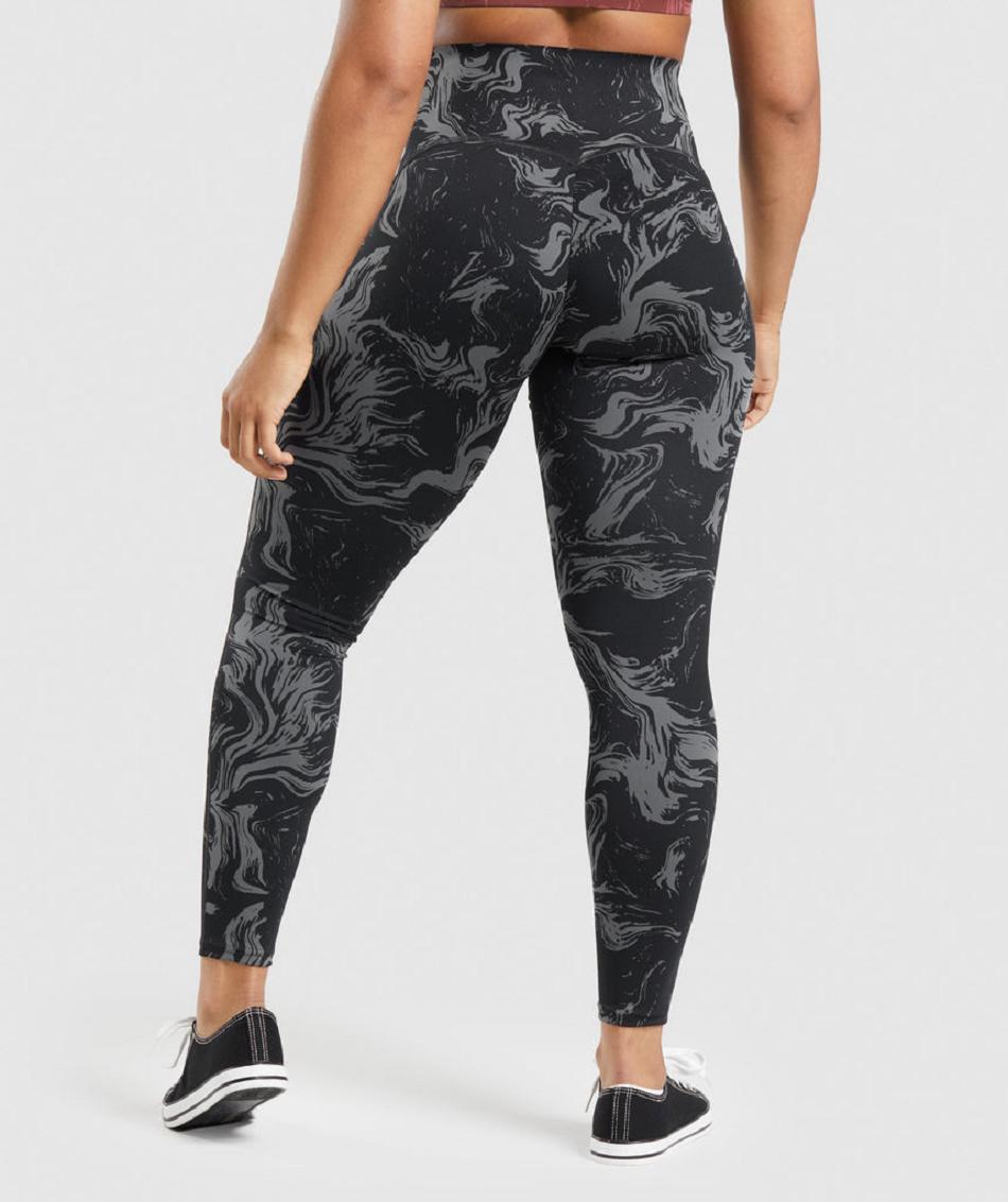 Leggins Gymshark Gs Power High Rise Mujer Negros | MX_4798WNB