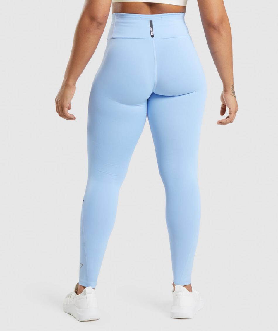 Leggins Gymshark Speed Mujer Azules | MX_4817CTV