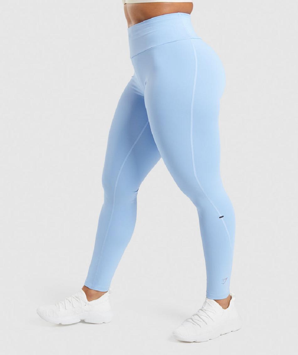 Leggins Gymshark Speed Mujer Azules | MX_4817CTV