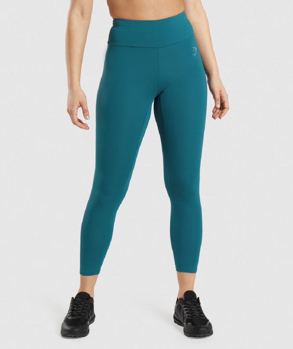 Leggins Gymshark Speed Mujer Turquesa | MX_4757SGL