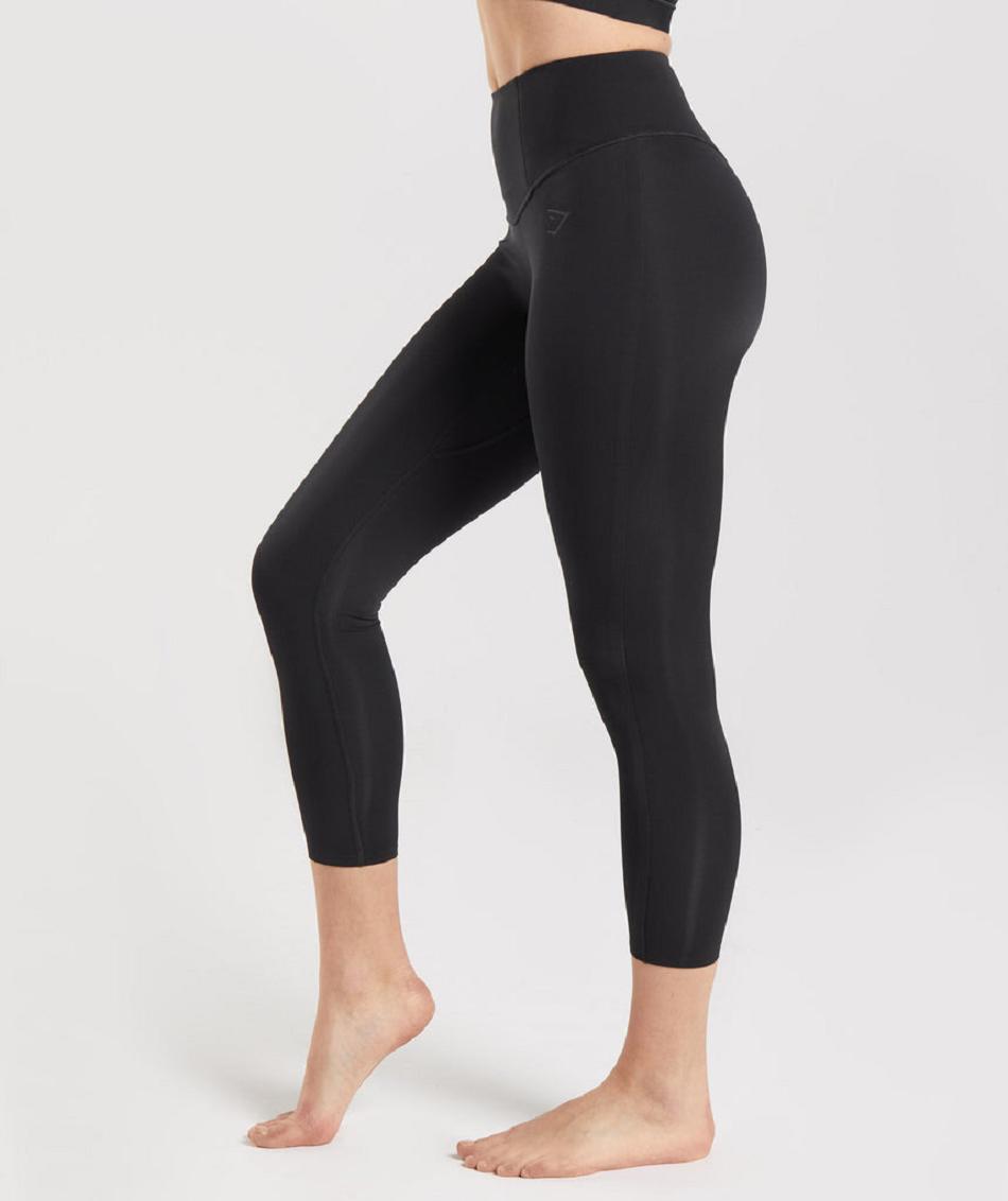 Leggins Gymshark Studio 7/8 Mujer Negros | MX_4785GSO