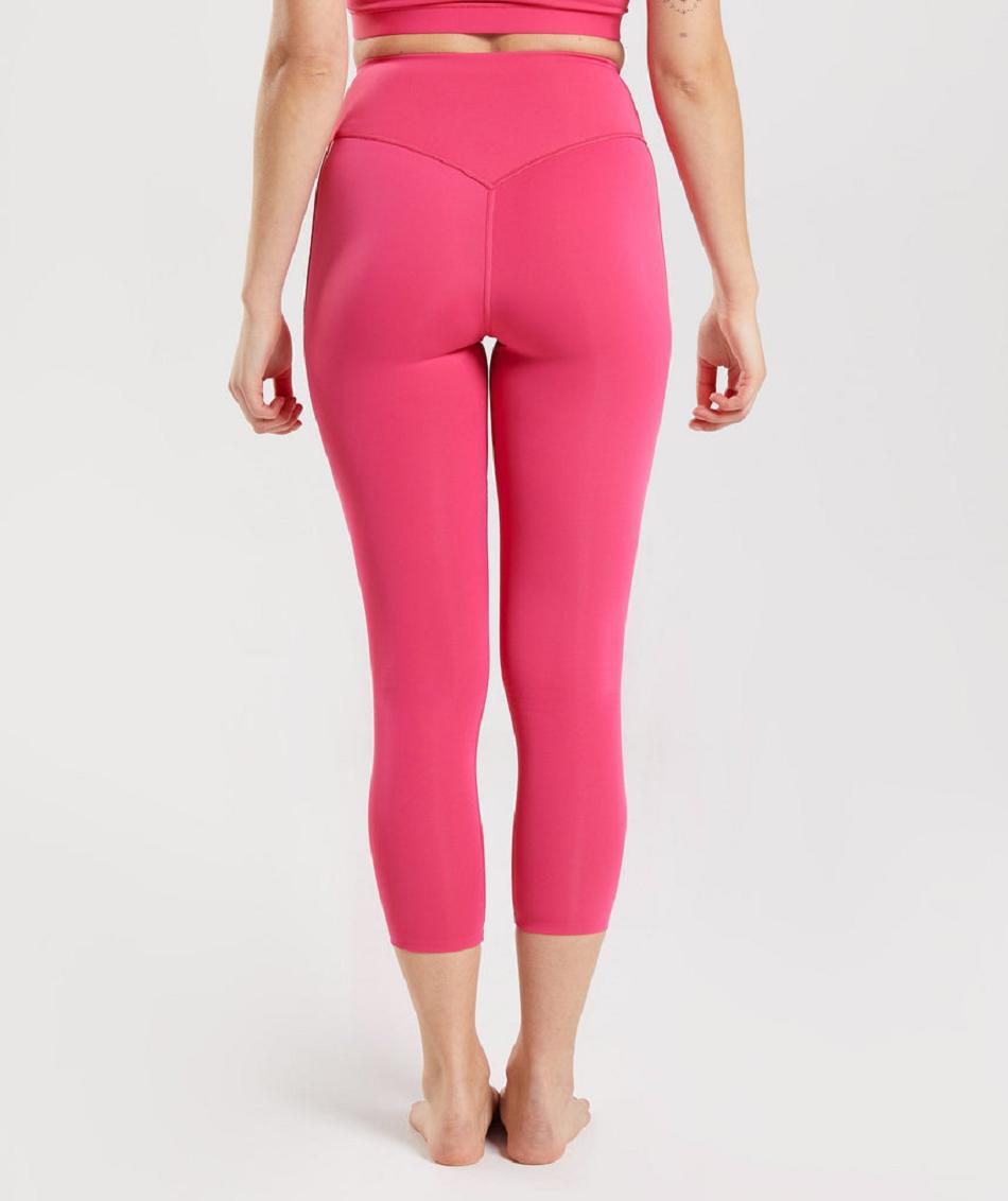 Leggins Gymshark Studio 7/8 Mujer Rosas | MX_4781AHK