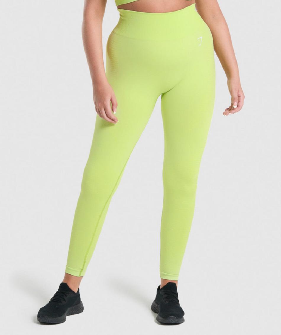 Leggins Gymshark Vital Seamless 2.0 Mujer Amarillos | MX_4754PJJ