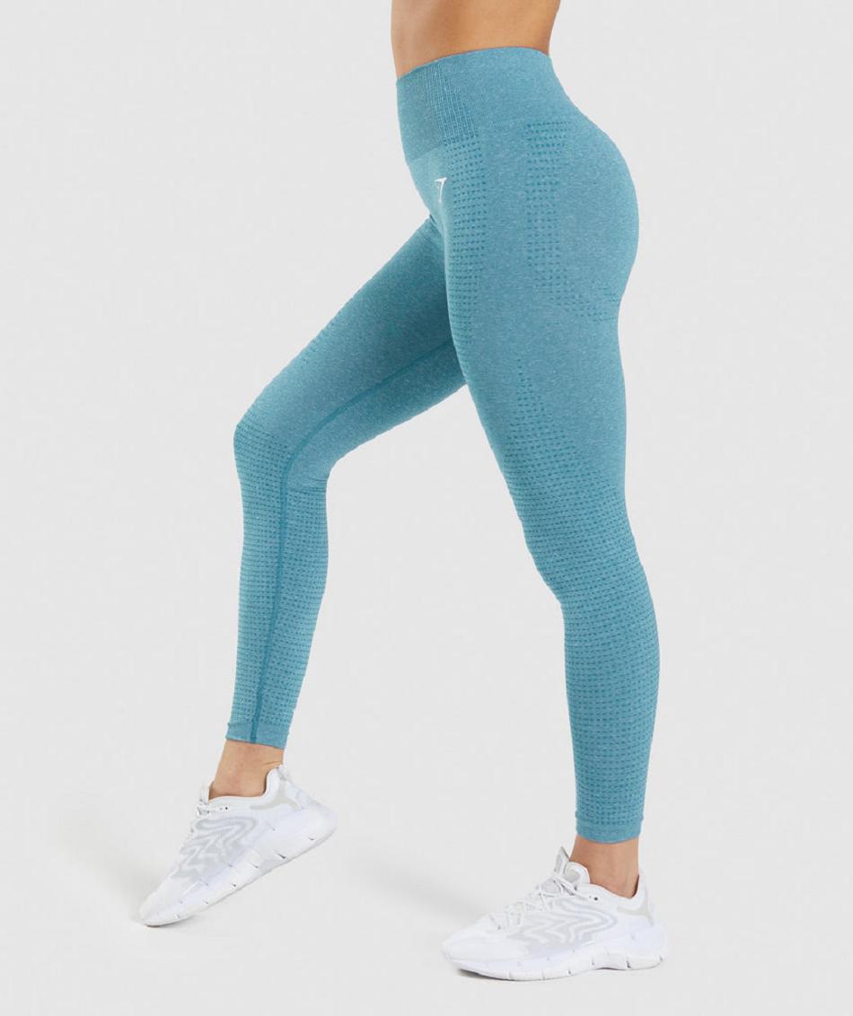 Leggins Gymshark Vital Seamless 2.0 Mujer Turquesa | MX_4784FDN