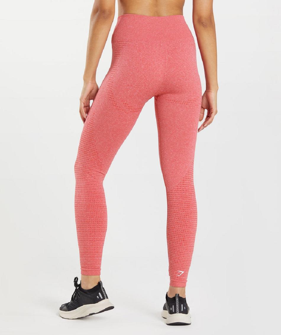 Leggins Gymshark Vital Seamless 2.0 Mujer Rojos | MX_4829HAP