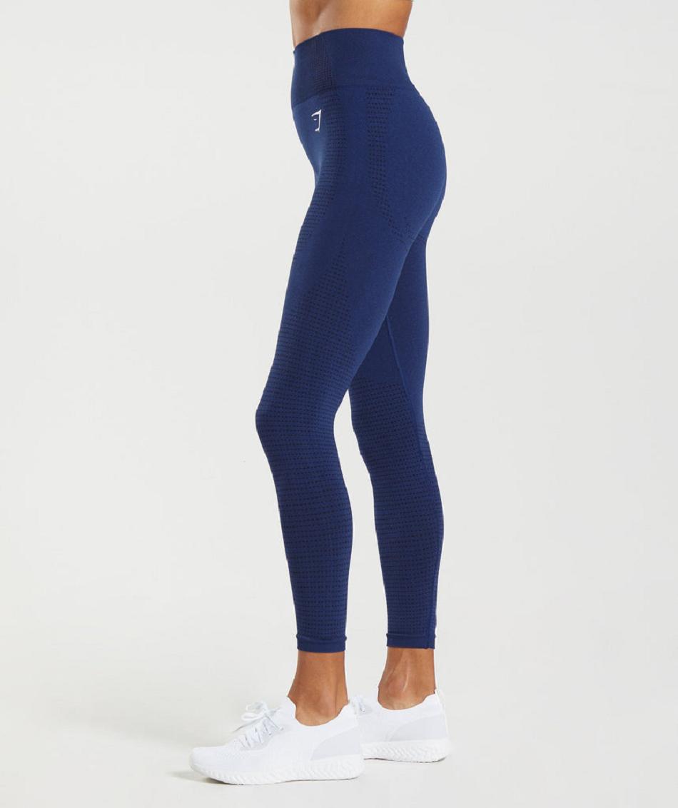 Leggins Gymshark Vital Seamless 2.0 Mujer Azules | MX_4849AHK