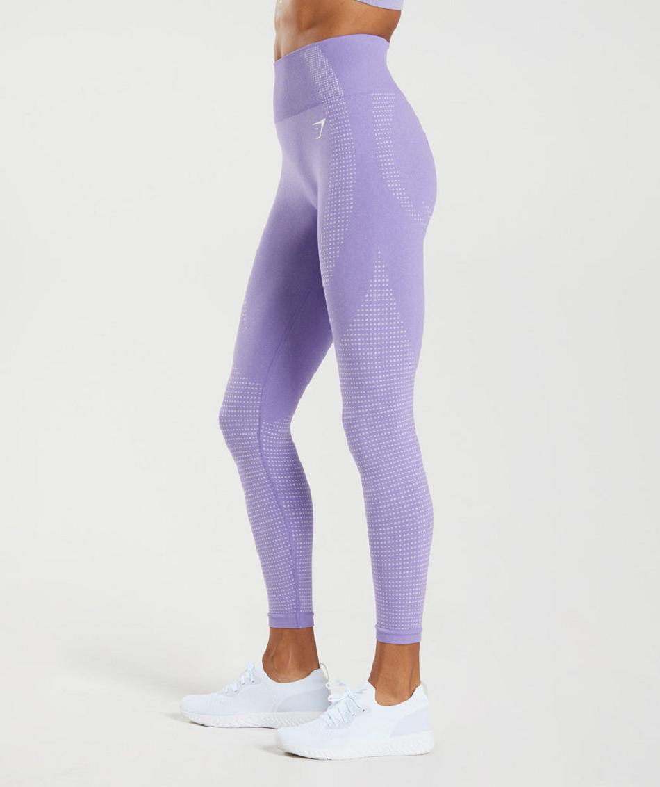 Leggins Gymshark Vital Seamless 2.0 Mujer Morados | MX_4851DFM