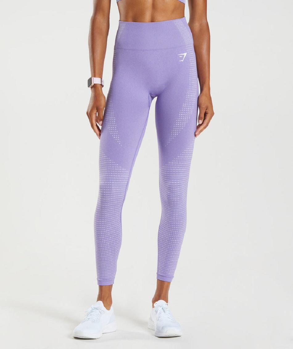 Leggins Gymshark Vital Seamless 2.0 Mujer Morados | MX_4851DFM