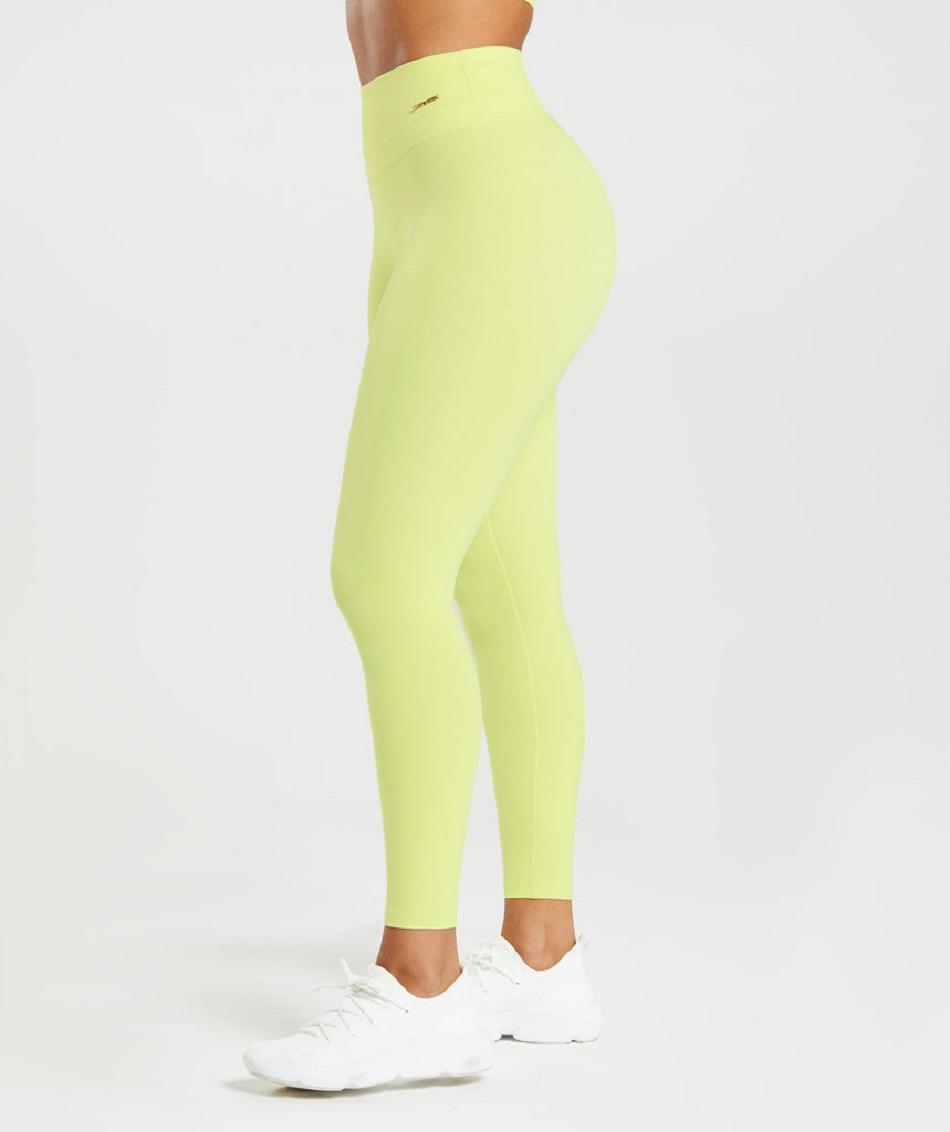 Leggins Gymshark Whitney High Rise Mujer Verdes | MX_4751UZG