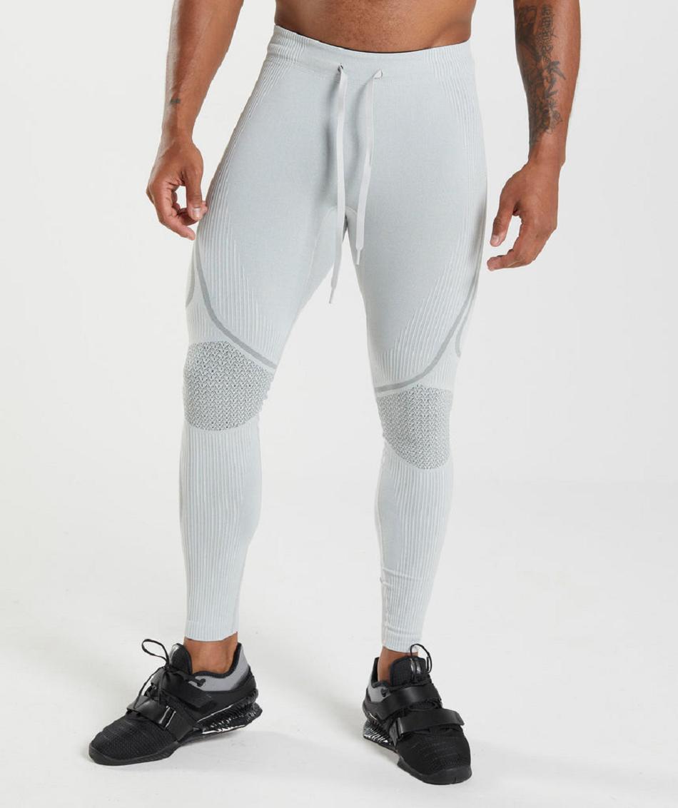 Mallas Gymshark 315 Seamless Hombre Grises Claro Grises | MX_2922MQZ