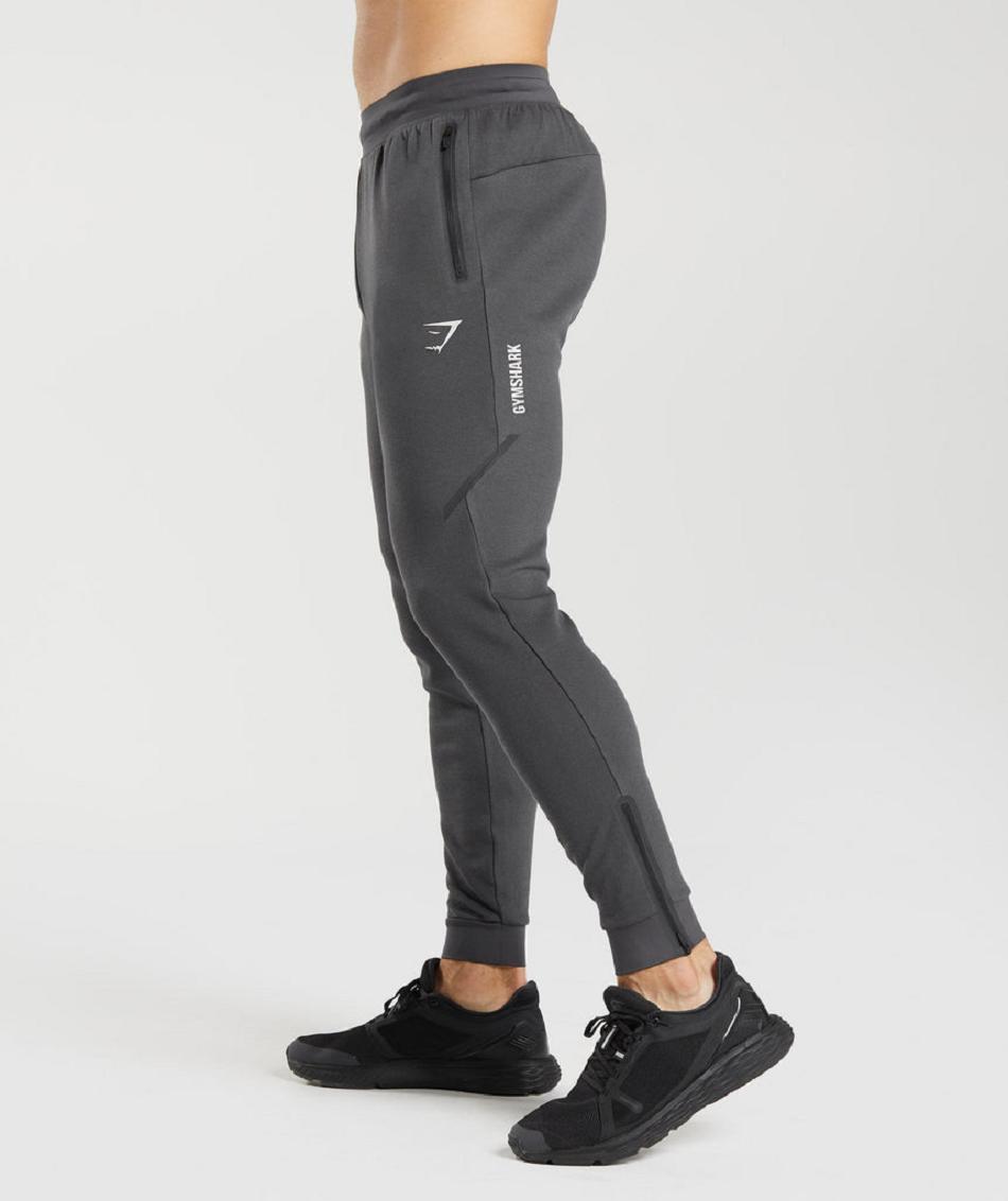 Pantalones Jogger Gymshark Apex Technical Hombre Negros Grises | MX_3691DFM